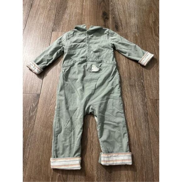 Janie and Jack 12-18 Months Y2K Blue Label Frog Prince Romper - Picture 1 of 4